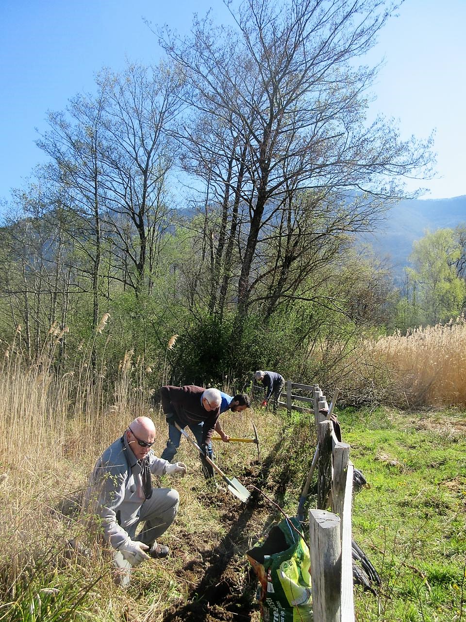 Des jardiniers très appliqués