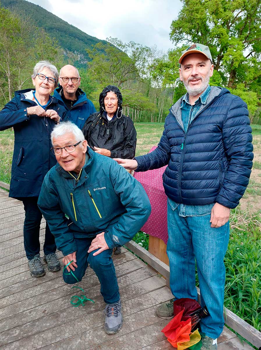 Inauguration du panneau des Amis