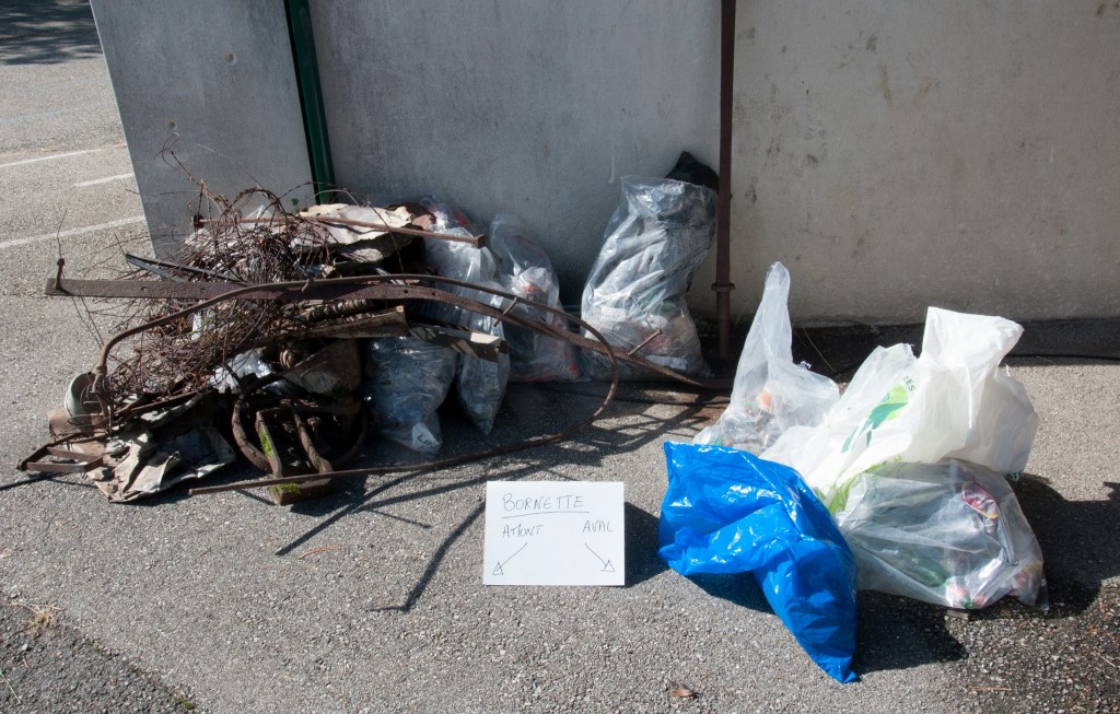 Les déchets de la Bornette