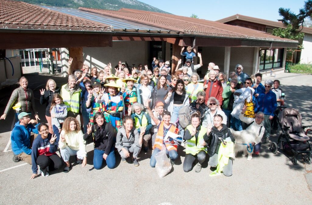 Journée citoyenne de ramassage des déchets à Doussard